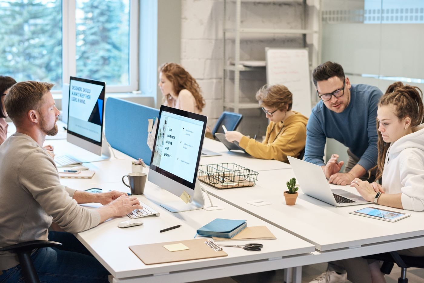 Professionals working together — illustrative photograph